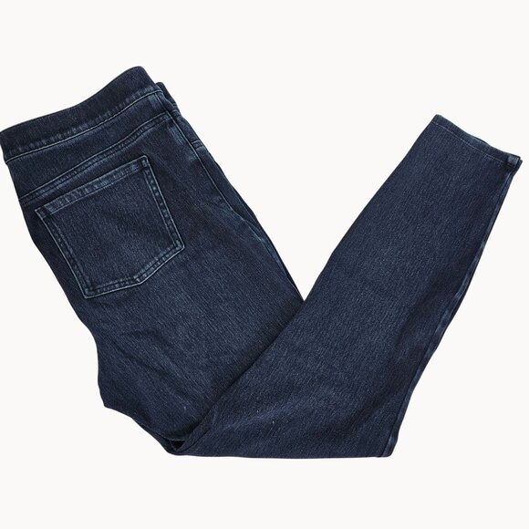 Womens Casual Classic Faux Jean Stretch Comfort Jeggings Spanx Sara Blakely XL - Picture 1 of 13